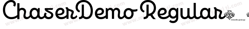 ChaserDemo Regular字体转换